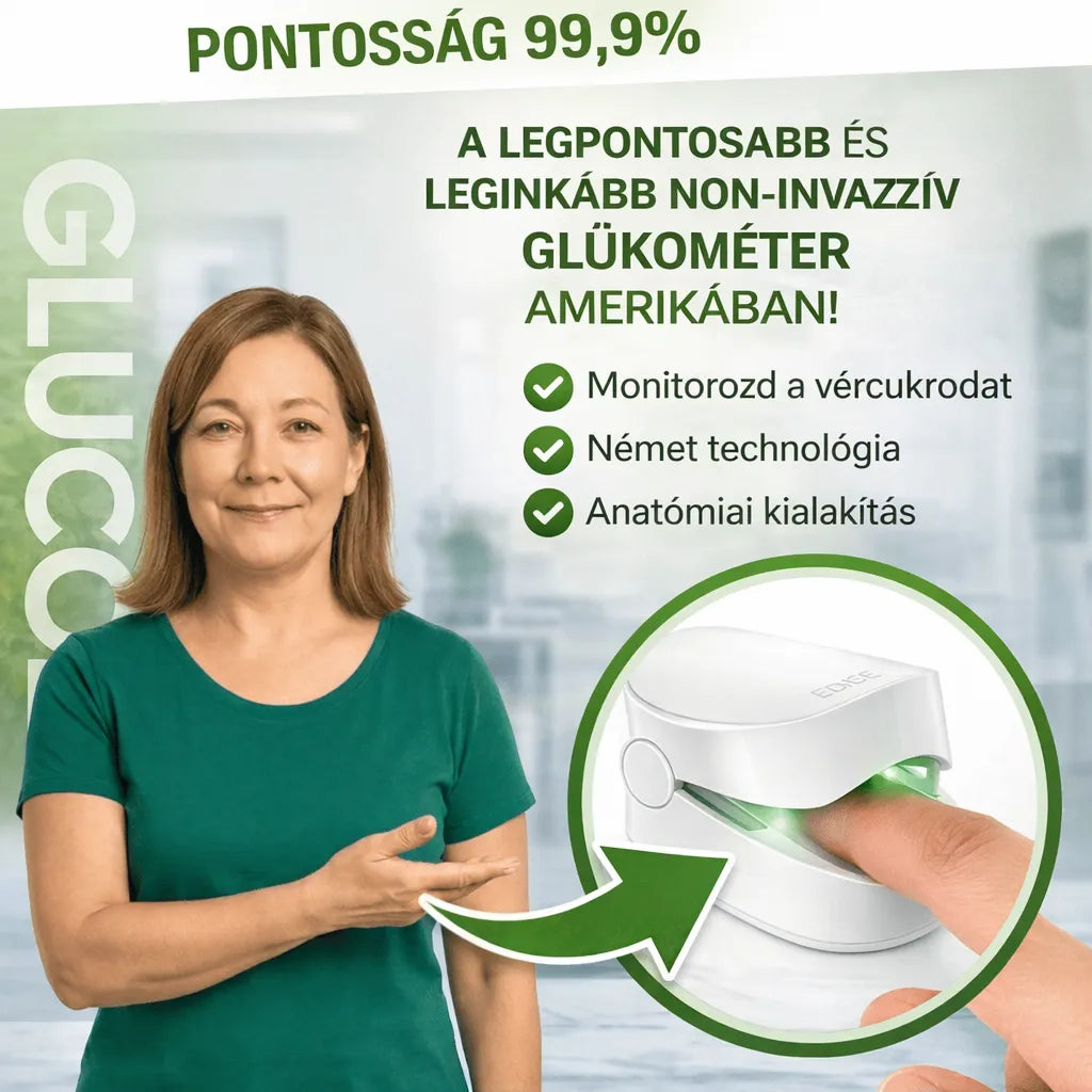 GlucoCare™ – Mindennapi jó közérzet fájdalommentes 3 az 1-ben ellenőrzéssel