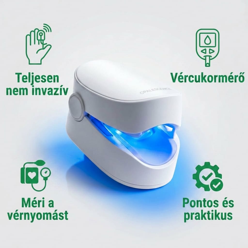 GlucoSense™ – Mindennapi jó közérzet fájdalommentes 3 az 1-ben ellenőrzéssel